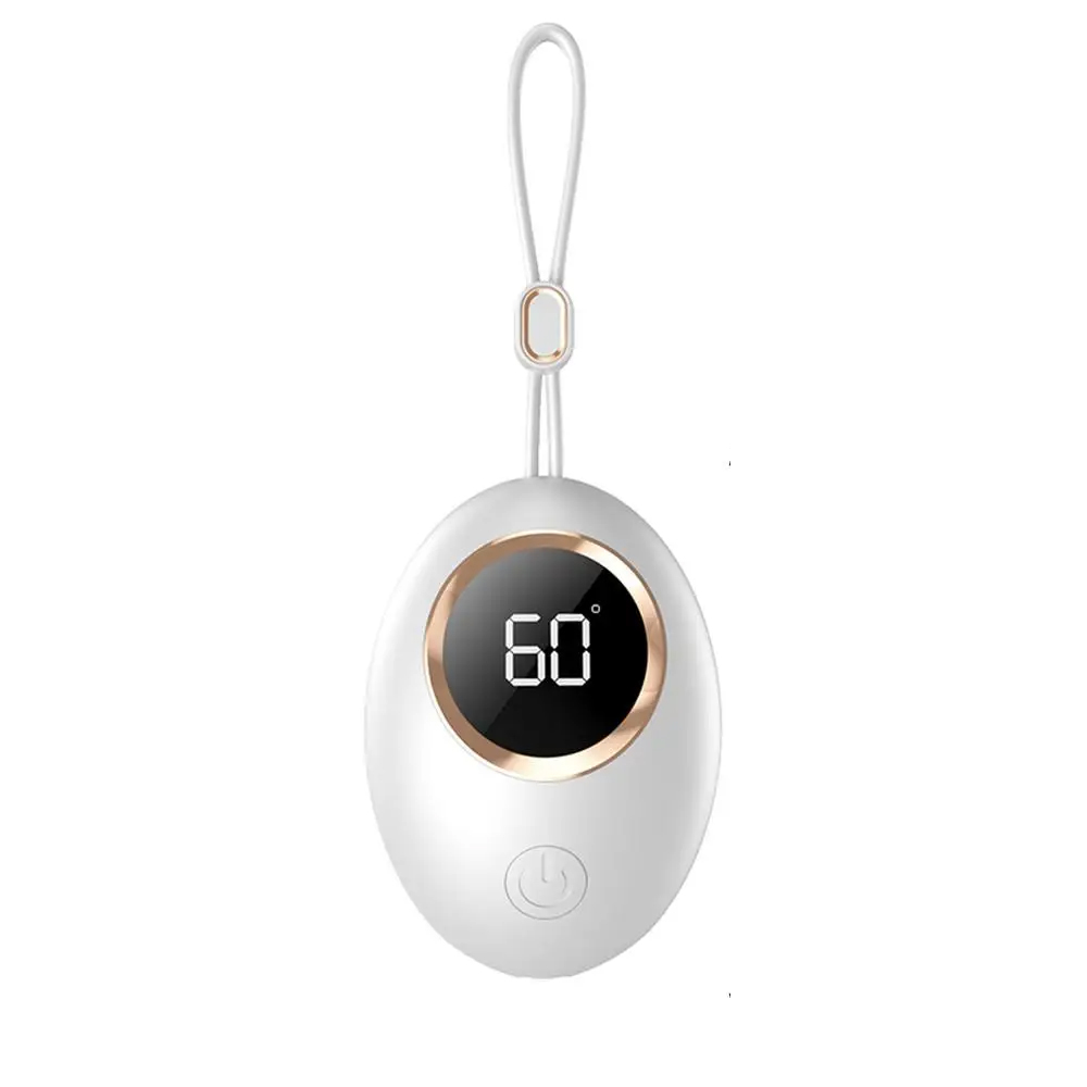 Rechargeable Hand Warmer with Instant Heat USB Power Bank Portable Electric Heater LED Digital Screen