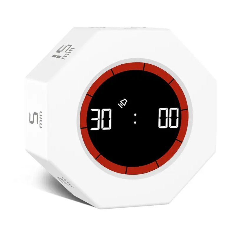 Digital Productivity Timer Rotating Min Countdown For Study Office Kitchen Desk Etc