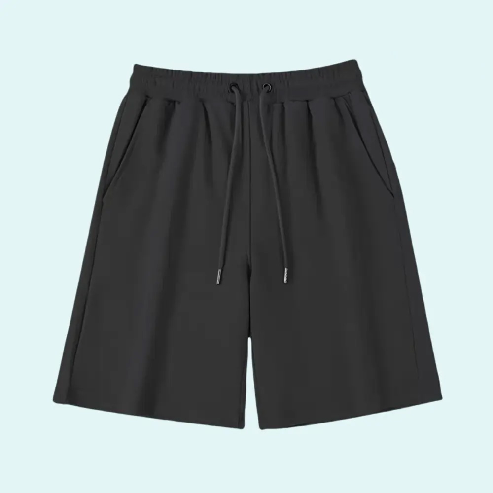 Pure Cotton Drawstring Sports Solid ...
