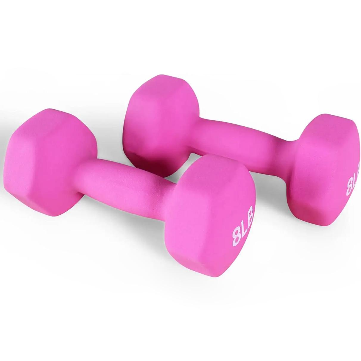Anti-Slip Hex Dumbbell Set Colorful Ergonomic Hand Weights For Safe Home Workouts