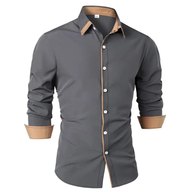 Men's Shirt Casual Shirt Button Up Shirt