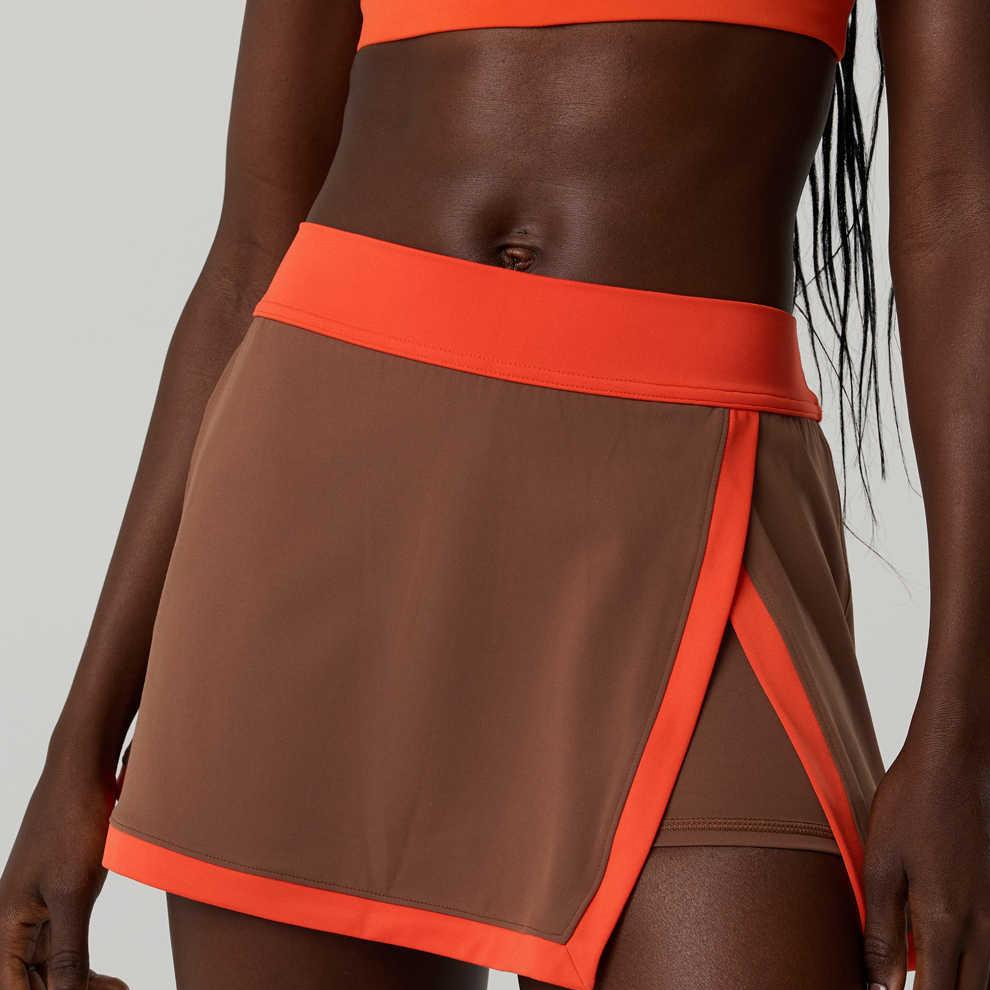 High Waisted Athletic Skort Workout For Women Skor...