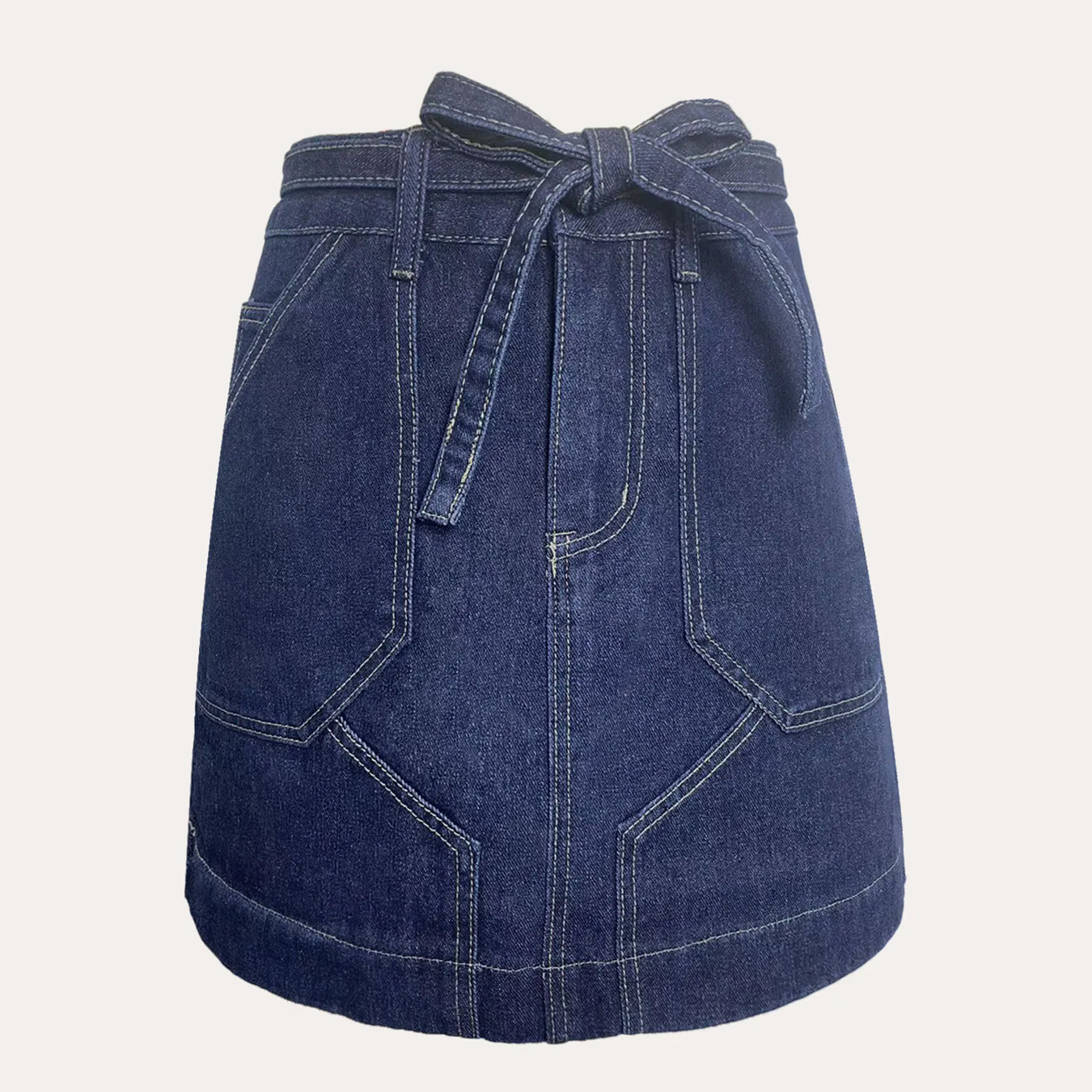 Women's Vintage Denim Mini Skirt ...