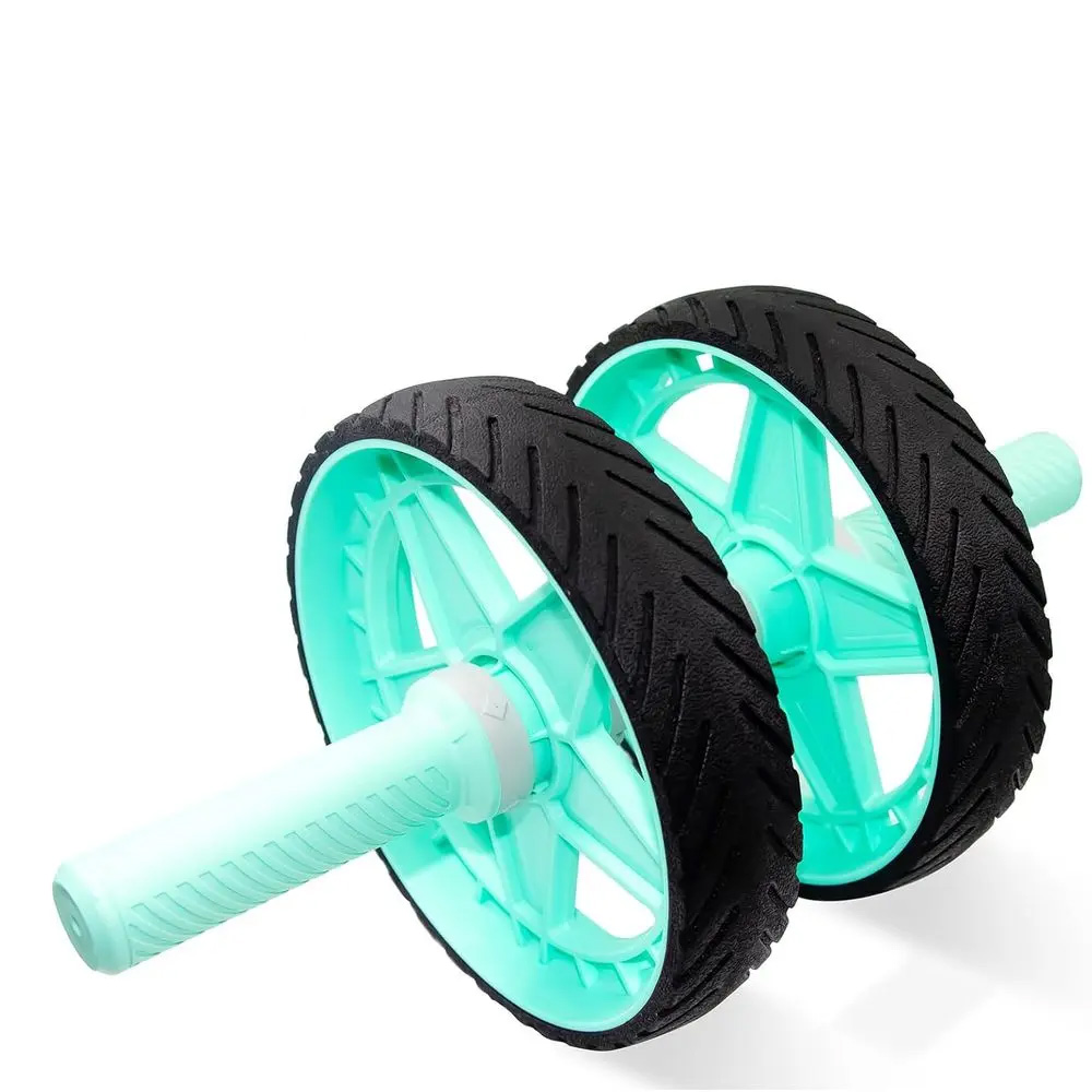 Dual-Wheel Roller Silent Wheels Detachable Design Core Training Equipment