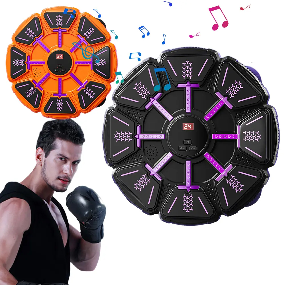 Smart Music Boxing Machine Boxing Workout Machine Bluetooth Boxing Wall Target Wall-Mounted Exercise Equipment
