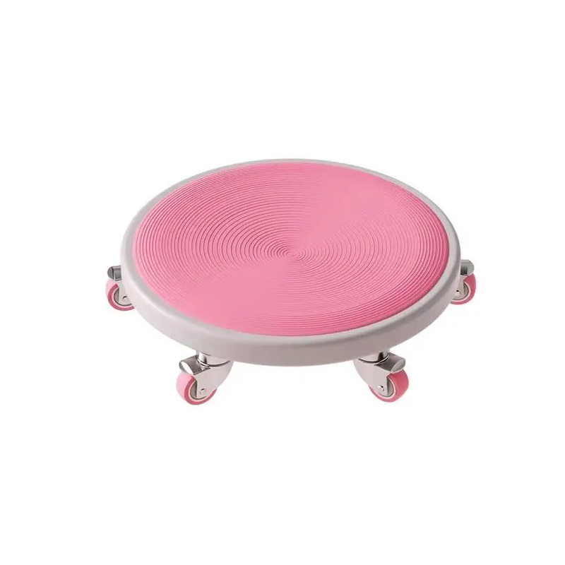 Abdominal Muscle Disc Fitness 6 Wheels Roller Sliding Equipment Plate With Kneeling Mat Low Noise Workout Equipment