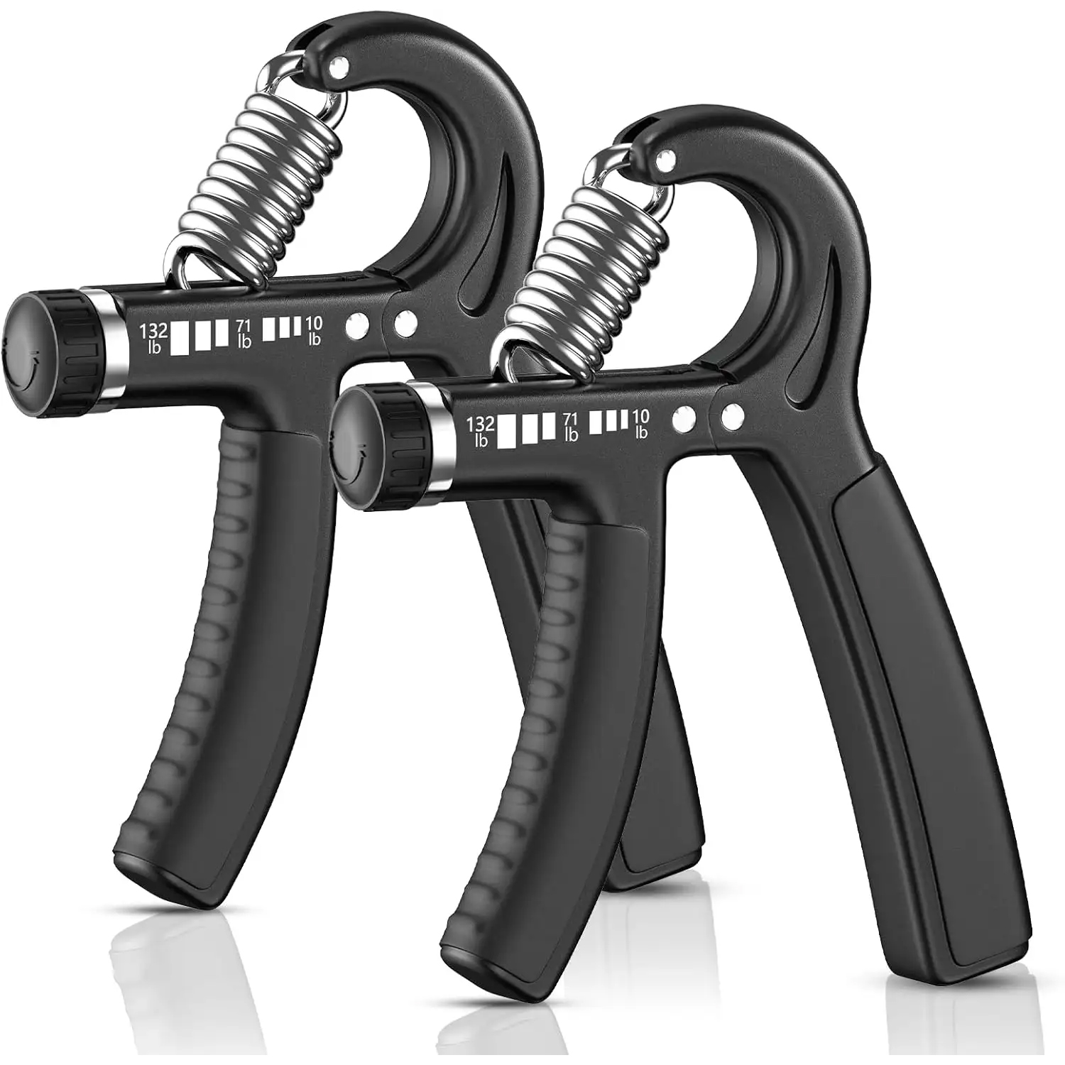 Adjustable Hand Grip Strengthener 2 Pack Resistance For Strength Training & Rehabilitation