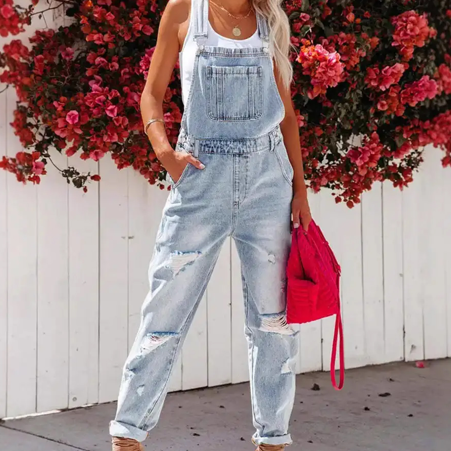 Women's Washed Rippe...