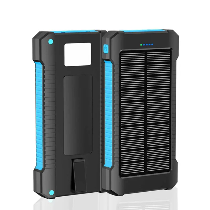 Solar Power Bank Portable Large Capacity Super Fast Charging Outdoor External Battery