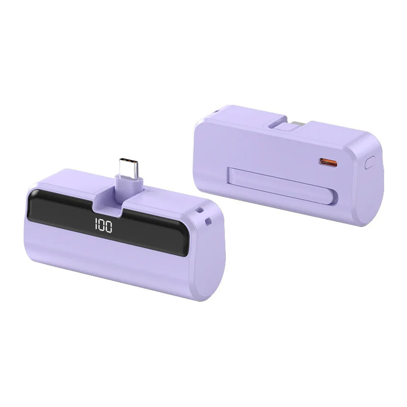 Power Bank Ultra-Fast Charging Powerbank LED Digital Display Portable External Battery