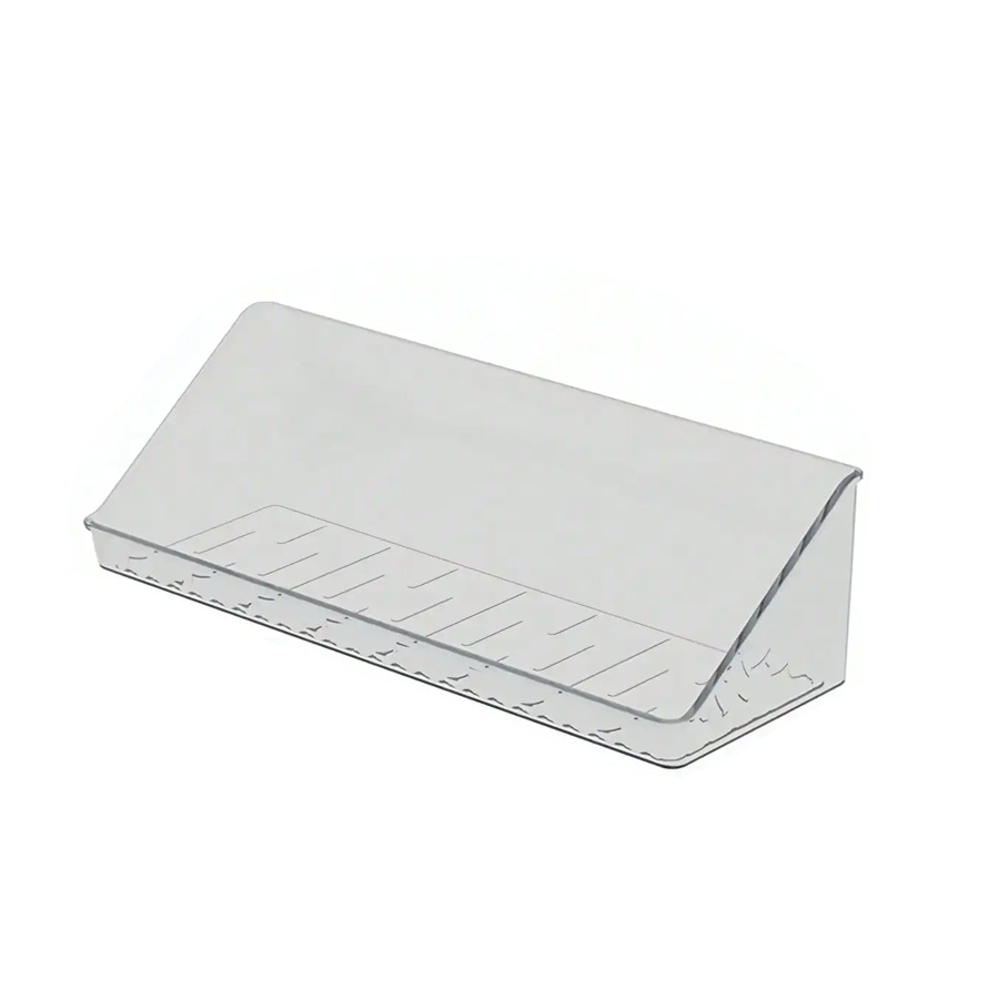 Waterproof Clear Shelves No-Drill Adjustable Bathr...