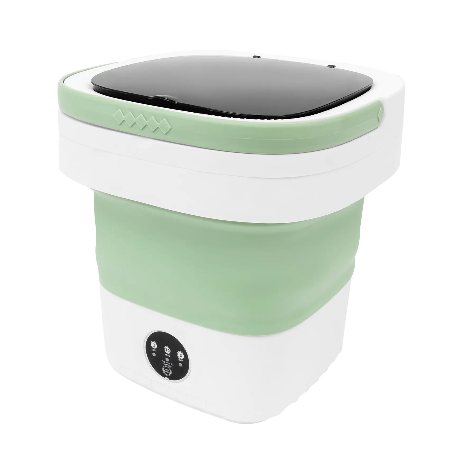 Mini Foldable Washing Machine Pure Copper Motor 3 Washing Modes