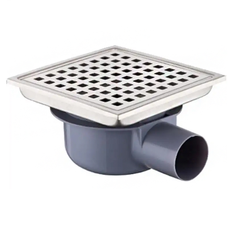 Floor Drain L Shape Side Wall Drain Balcony Waste ...