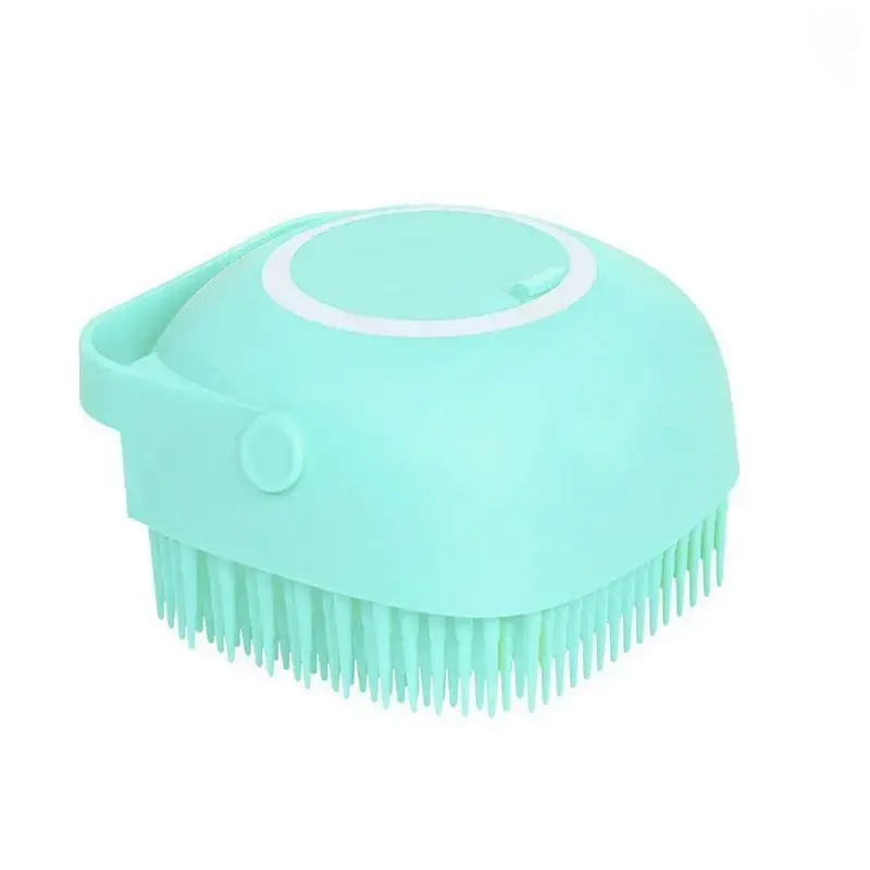 Bath Brush With Hook Soft Silicone Shower Cleaning...