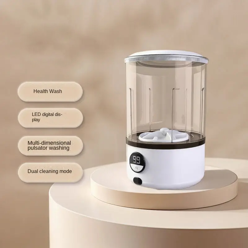 Washing Machine Portable Underwear Cleaner Fully Automatic Socks Washing Machine Dehydratable Laundry Bucket