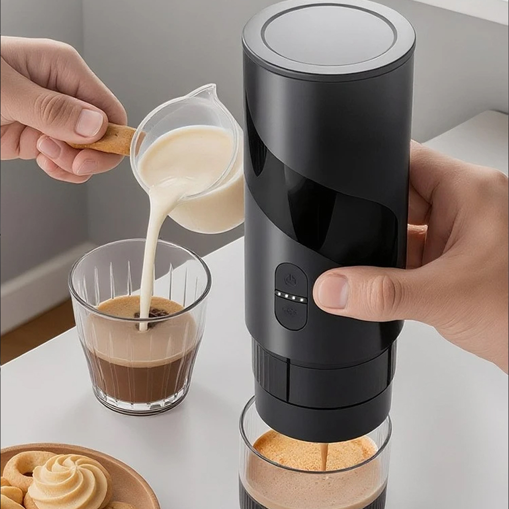 Portable Mini Wireless Capsule Coffee Machine