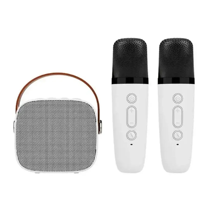 Wireless Dual Microphones Bluetooth Speaker HiFi S...