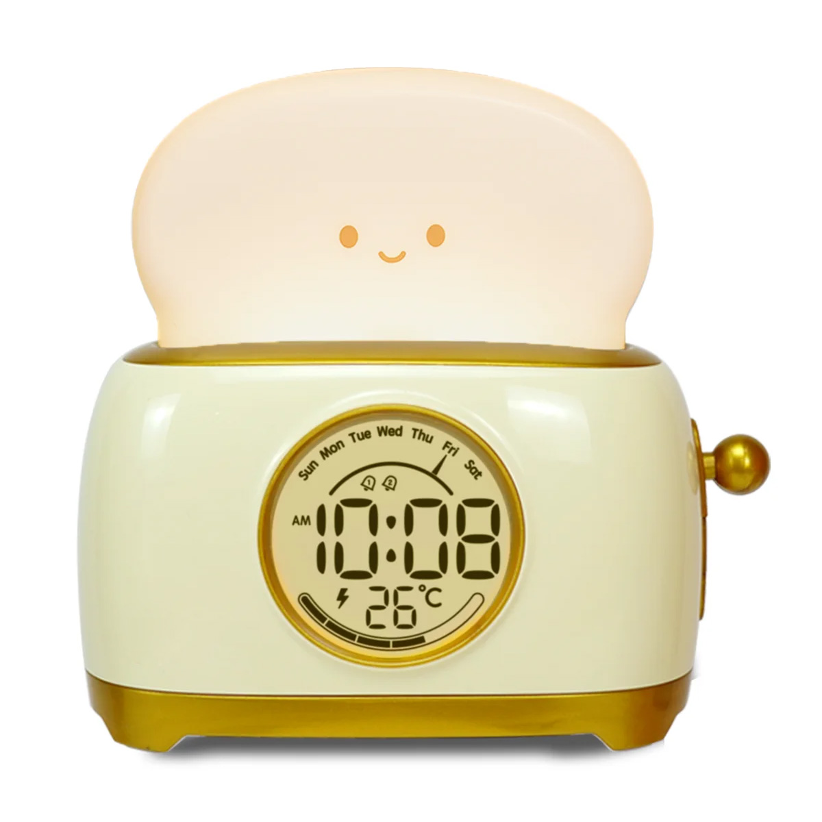 Alarm Clock LED Night Light Digital Clock For Home...