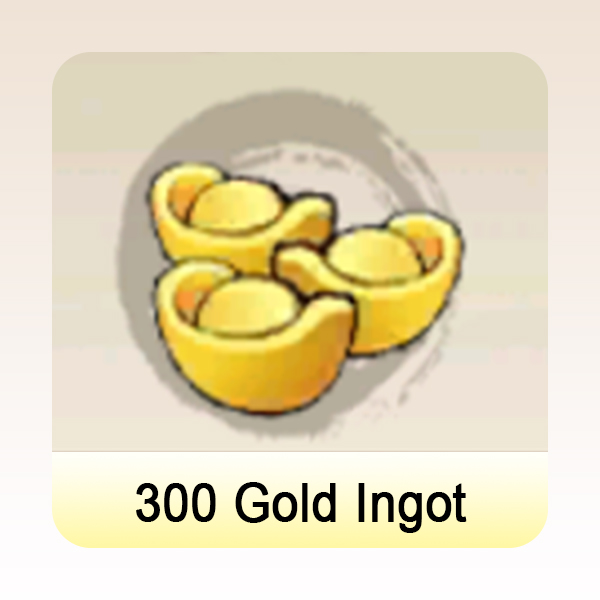 300 Gold Ingot