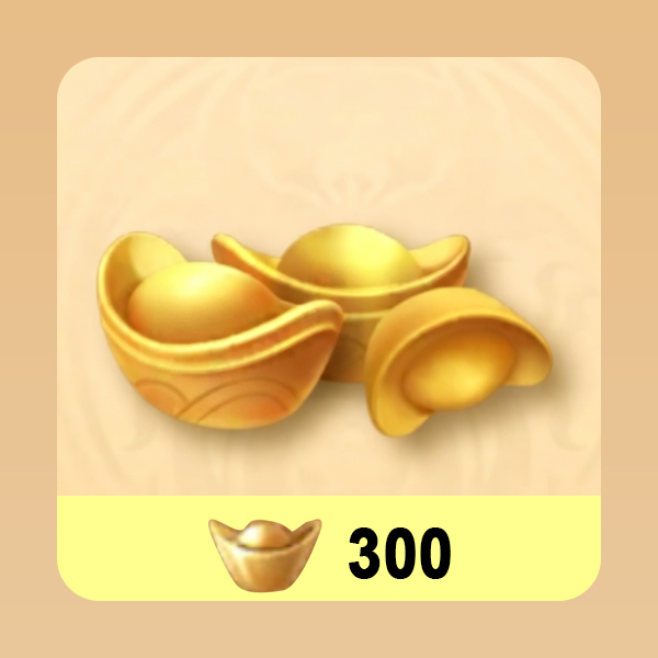 300 Gold Ingot