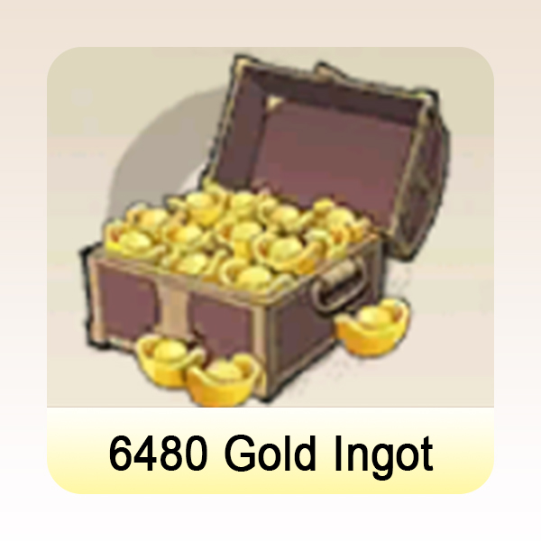 6480 Gold Ingot