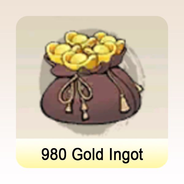 980 Gold Ingot