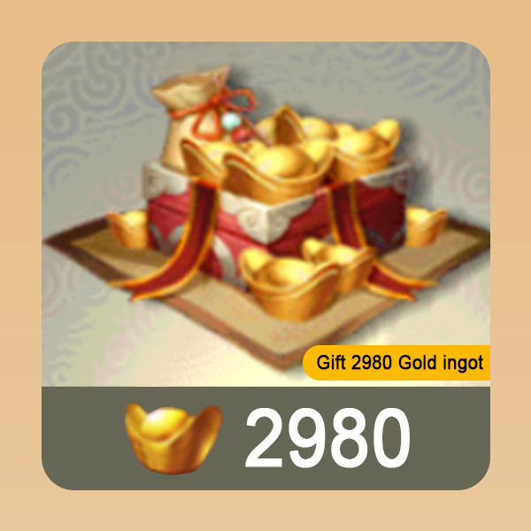 2980 Gold Ingot