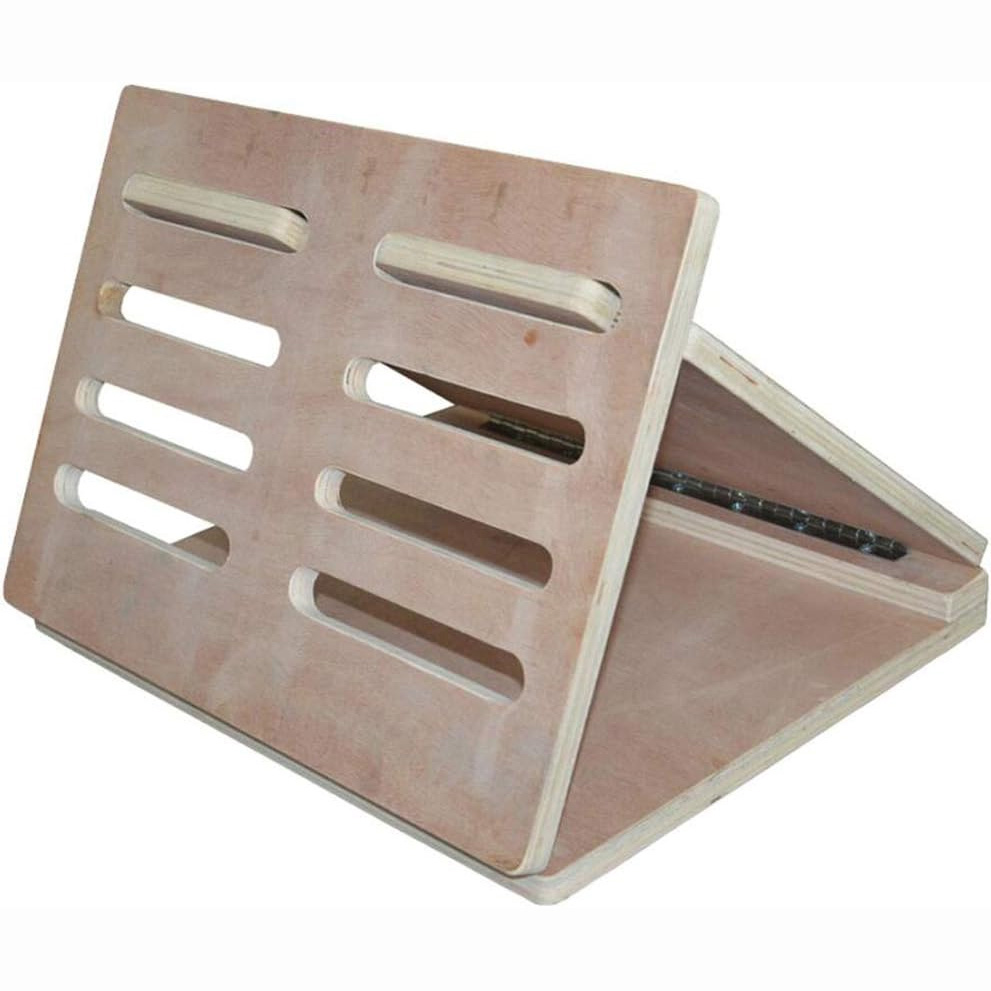 Adjustable Wooden Slant Board Calf Stretch Incline...