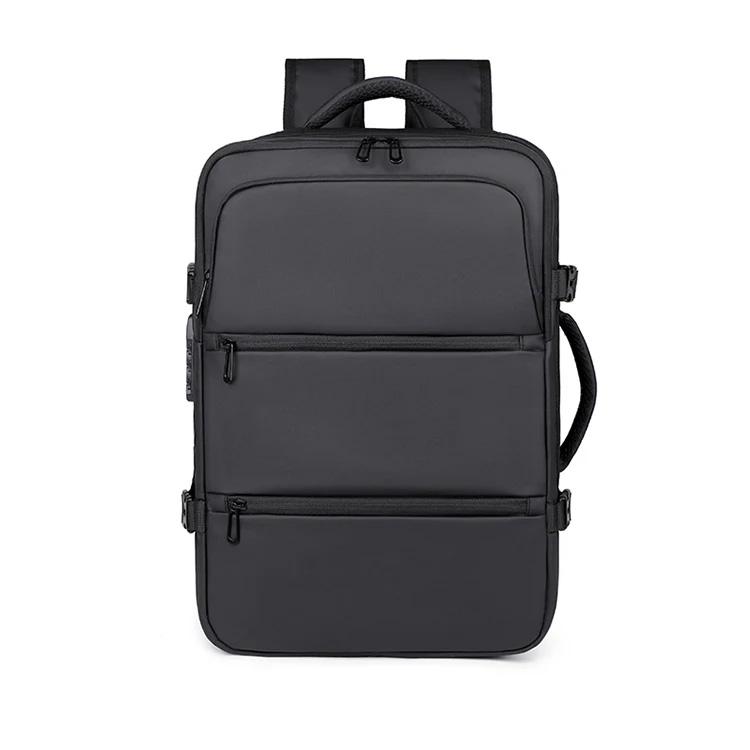 Men's Backpack Business Trip Backpack Large Capacity Expansion Multifunctional Vacuum Compression Travel Backpack