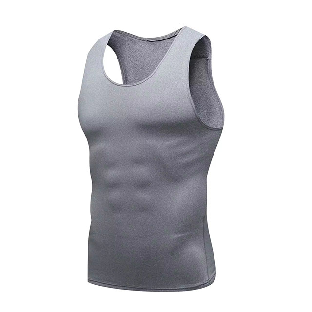 Men's Gym Vest Breathable Quick Dry Sport Tank Top Casual Style Knitted Sleeveless